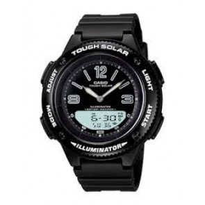 Casio horlogeband 10332535 Kunststof Zwart 14mm